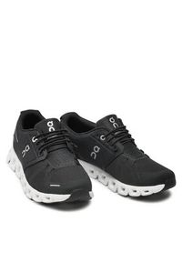 On Sneakersy Cloud 5 5998904 Czarny. Kolor: czarny. Materiał: materiał