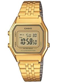 Zegarek Casio Zegarek damski Retro złoty (LA680WEGA-9ER). Kolor: złoty. Styl: retro #1