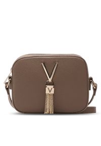 VALENTINO - Valentino Torebka Divina VBS1R409G Beżowy. Kolor: beżowy. Materiał: skórzane