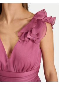 Swing Sukienka koktajlowa 5AJ07600 Różowy Regular Fit. Kolor: różowy. Materiał: syntetyk. Styl: wizytowy #7
