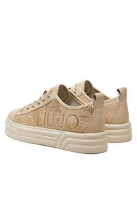 Liu Jo Sneakersy Cleo BF4031 P0102 Beżowy. Kolor: beżowy. Materiał: skóra #4