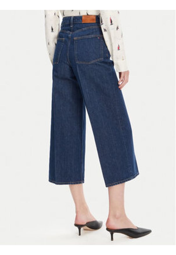 TOMMY HILFIGER - Tommy Hilfiger Jeansy WW0WW44360 Niebieski Wide Leg. Kolor: niebieski