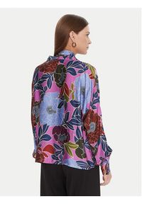 LOLA CASADEMUNT Koszula MF2515003 Fioletowy Loose Fit. Kolor: fioletowy. Materiał: wiskoza #5