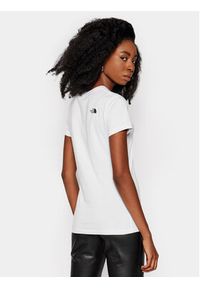 The North Face T-Shirt Easy Tee NF0A4T1Q Biały Slim Fit. Kolor: biały. Materiał: bawełna #2