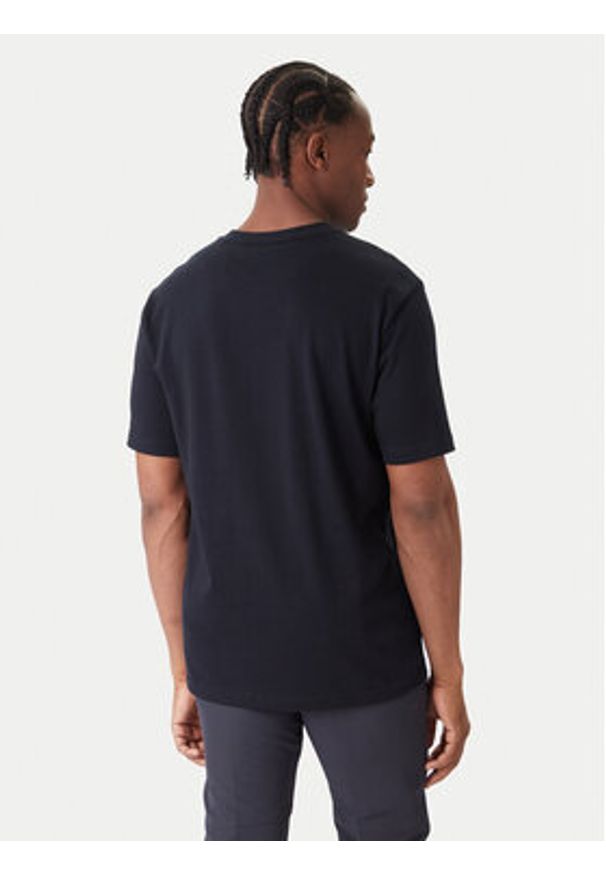 BOSS T-Shirt GRX Zone 50552184 Granatowy Relaxed Fit. Kolor: niebieski. Materiał: bawełna