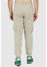 Aeronautica Militare - AERONAUTICA MILITARE Beżowe spodnie męskie dresowe. Kolor: beżowy. Materiał: bawełna #2