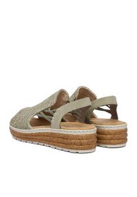 Rieker Sandały CEO-62741-52 Zielony. Kolor: zielony. Materiał: materiał #2