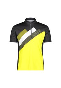 Koszulka CMP Freebike. Kolor: zielony, czarny, wielokolorowy. Sport: turystyka piesza #1