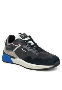 Pepe Jeans Sneakersy PMS31019 Czarny. Kolor: czarny. Materiał: materiał #6