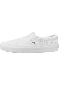 Tenisówki Vans Model Classic Slip-on Kolor Biały. Zapięcie: bez zapięcia. Kolor: biały. Materiał: tkanina, skóra. Model: Vans Classic