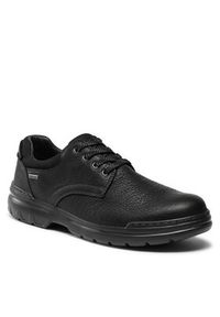 Clarks Półbuty Rockie Walk Gtx Gore-Tex 261734647 Czarny. Kolor: czarny. Materiał: skóra #7