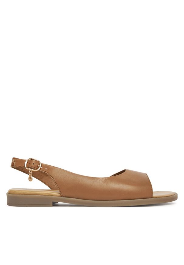 Sandały Lasocki. Kolor: brązowy