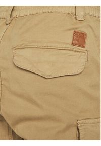 Alpha Industries Joggery Airman 188201 Beżowy Tapered Fit. Kolor: beżowy. Materiał: bawełna #5