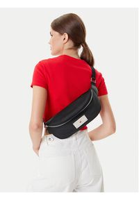 Love Moschino - LOVE MOSCHINO Saszetka nerka JC4203PP1MLN100A Czarny. Kolor: czarny. Materiał: materiał
