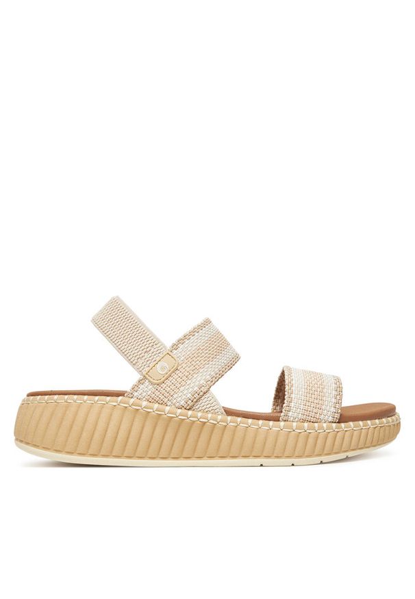 Sandały Jana. Kolor: beżowy