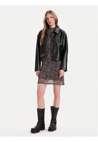 only - ONLY Kurtka z imitacji skóry Nicki 15356871 Czarny Regular Fit. Kolor: czarny. Materiał: skóra #9