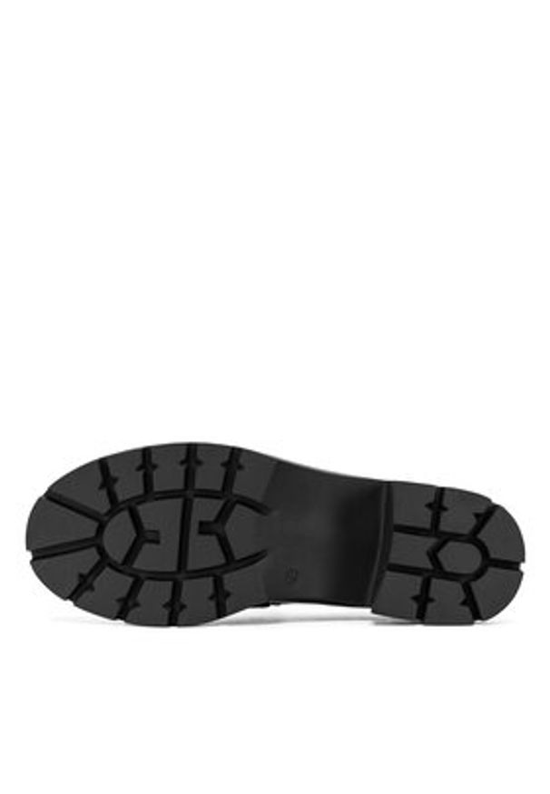 DeeZee Loafersy MIRIANA Czarny. Kolor: czarny. Materiał: materiał, syntetyk