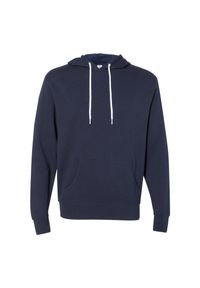 INDEPENDENT - Lekka Bluza Z Kapturem Dla Dorosłych Unisex. Typ kołnierza: kaptur. Kolor: niebieski