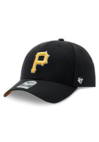 47 Brand Czapka z daszkiem MLB Pittsburgh Pirates Sure Shot Snapback '47 MVP B-SUMVP20WBP-BK Czarny. Kolor: czarny. Materiał: materiał