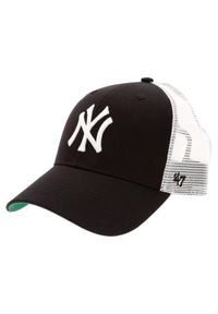 Męska czapka z daszkiem 47 Brand New York Yankees MVP Cap. Kolor: czarny. Materiał: bawełna, poliester