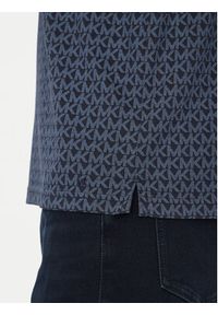 Michael Kors Polo CS550V85KS Granatowy Regular Fit. Typ kołnierza: polo. Kolor: niebieski. Materiał: bawełna #4