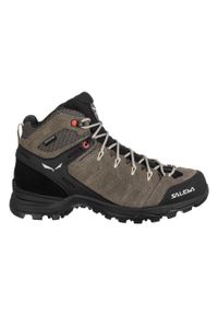 Buty Trekkingowe Damskie Salewa Alp Mate Mid Ptx. Kolor: beżowy, czarny, wielokolorowy #2