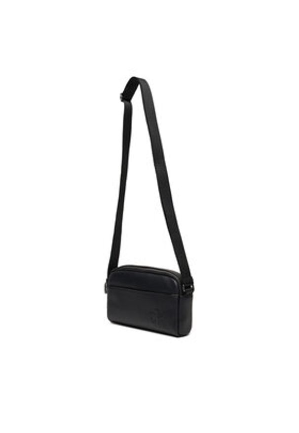 Calvin Klein Saszetka Ck Camera Bag LV04D3247G Czarny. Kolor: czarny. Materiał: skóra