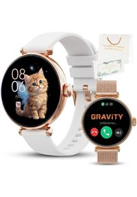 Gravity Zegarek dziecięcy SMARTWATCH GRAVITY na Komunię - GT26-2 RG/RG/WH. Rodzaj zegarka: smartwatch #1