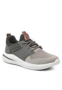 skechers - Skechers Sneakersy Cicada 210238/GYBK Szary. Kolor: szary. Materiał: materiał #3