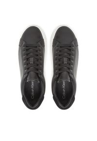 Calvin Klein Sneakersy Ff Cupsole Lace Up Lth HW0HW02570 Czarny. Kolor: czarny. Materiał: skóra #3