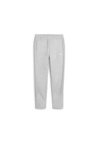Puma Spodnie Evostripe High-Waist 67788004. Stan: podwyższony. Kolor: szary. Sport: fitness
