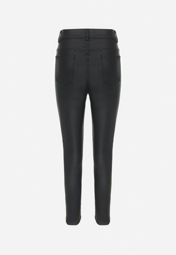 Born2be - Czarne Spodnie Skinny Gasi. Kolekcja: plus size. Kolor: czarny