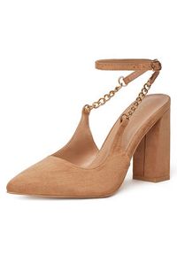DeeZee Sandały HT368-1 Beżowy. Kolor: beżowy. Materiał: materiał #4