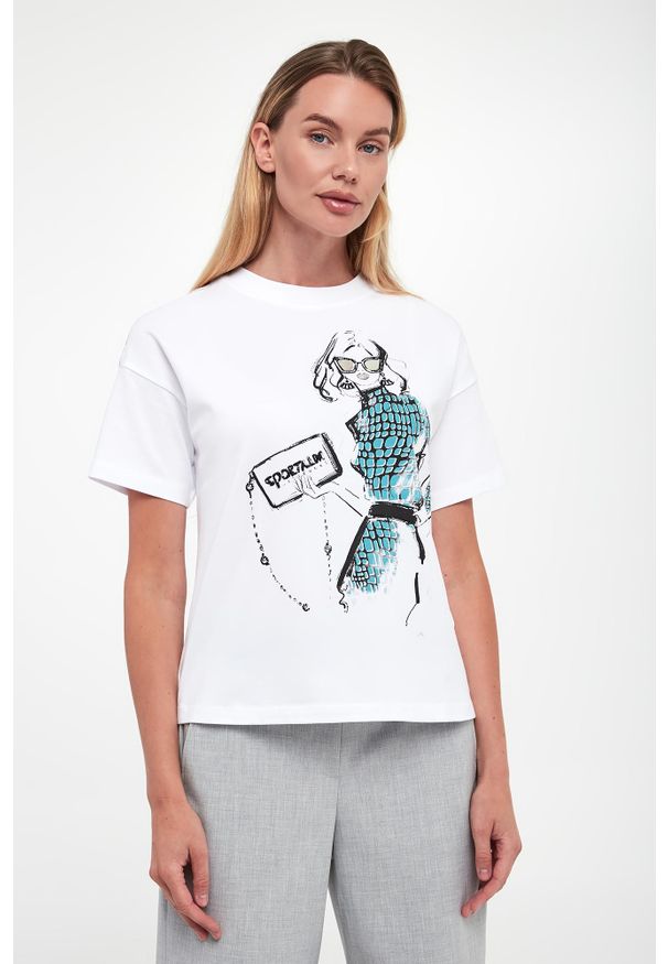 Sportalm - T-shirt damski SPORTALM