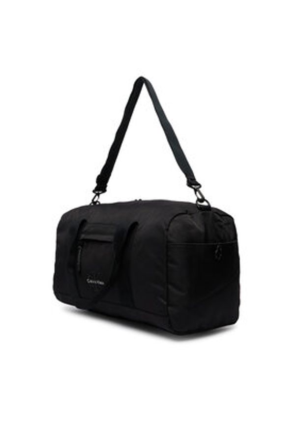 Calvin Klein Torba Bold Duffle LV04D3413G Czarny. Kolor: czarny. Materiał: materiał