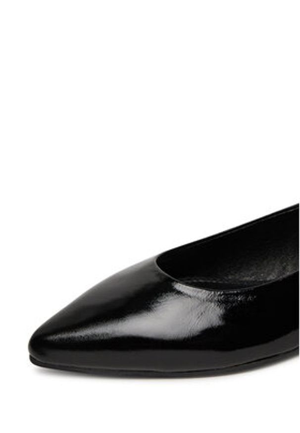 MEXX Baleriny MX/014C-RST Czarny. Kolor: czarny. Materiał: skóra, syntetyk