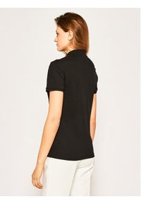 Lacoste Polo PF5462 Czarny Slim Fit. Typ kołnierza: polo. Kolor: czarny. Materiał: bawełna #5