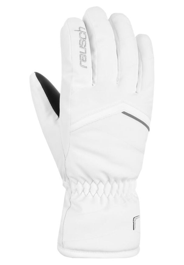 Reusch - Rękawice damskie REUSCH Marisa. Kolor: szary, biały, wielokolorowy. Sezon: zima. Sport: narciarstwo