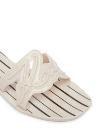 Karl Lagerfeld - KARL LAGERFELD Klapki Jelly KL80008C Biały. Kolor: biały. Materiał: guma #5