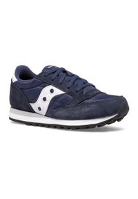 Trenerzy dziecięcy Saucony jazz original. Okazja: na co dzień, na uczelnię. Kolor: biały, wielokolorowy, niebieski. Materiał: materiał