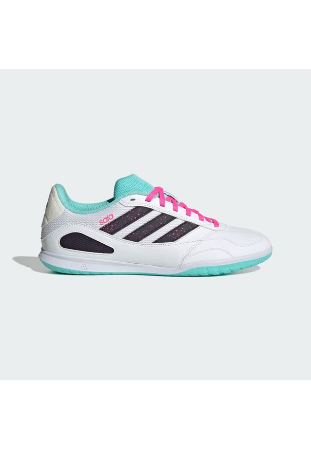 Adidas - Buty Super Sala Competition 3 Indoor. Kolor: czarny, niebieski, wielokolorowy, biały. Sport: piłka nożna