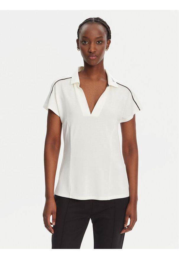Liu Jo Sport T-Shirt TA5183 J4883 Biały Regular Fit. Kolor: biały. Materiał: wiskoza. Styl: sportowy