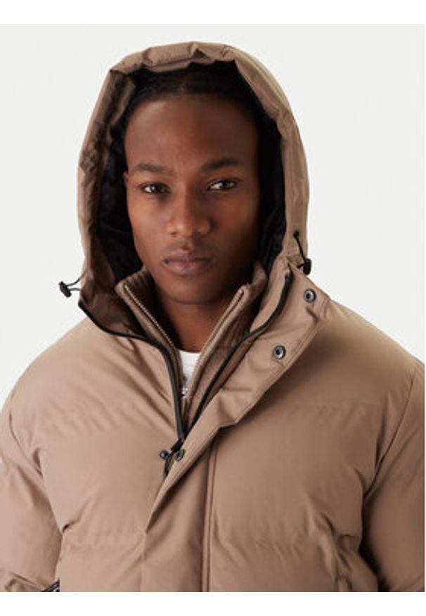 Jack & Jones Kurtka zimowa Fusion 12285919 Beżowy Regular Fit. Kolor: beżowy. Materiał: syntetyk. Sezon: zima