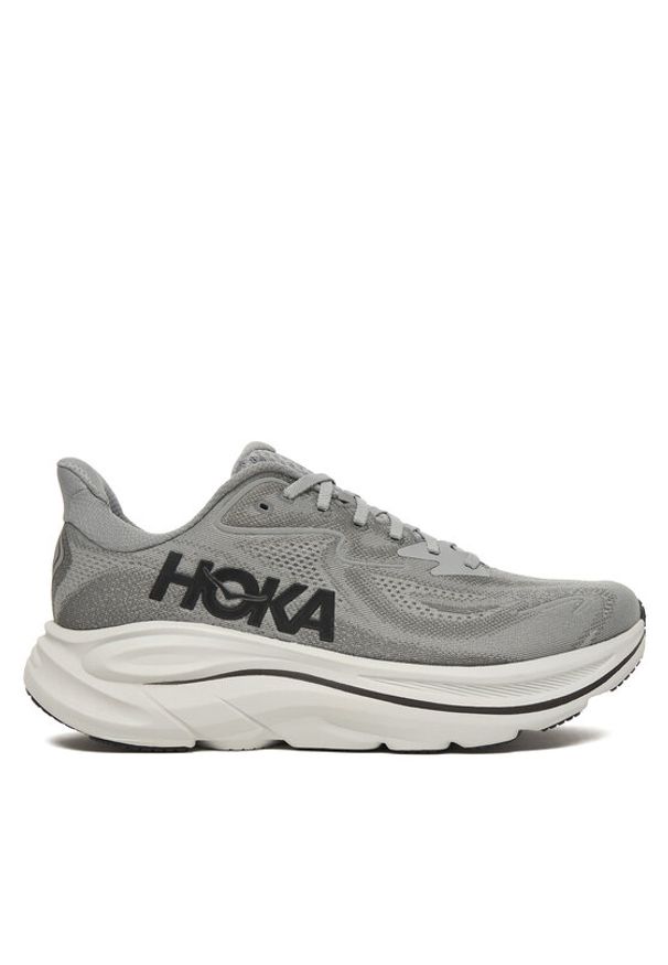 HOKA - Hoka Buty do biegania Clifton 10 1162030 Szary. Kolor: szary. Materiał: materiał