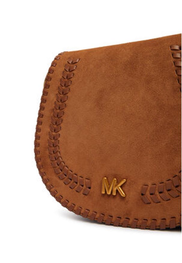 MICHAEL Michael Kors Torebka Josie 30S6AQ5M6O Brązowy. Kolor: brązowy. Materiał: skórzane, zamszowe