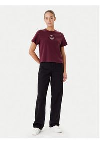 Vero Moda T-Shirt Sara 10311633 Fioletowy Regular Fit. Kolor: fioletowy. Materiał: bawełna #3