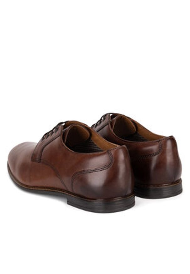 Lasocki Półbuty BRAZIL-32 MB Brązowy. Kolor: brązowy. Materiał: skóra