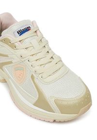 Blauer Sneakersy S5MOON01/MEG Écru. Materiał: materiał #6