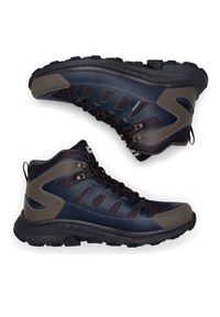 Hunter Trekkingi PEAK RT MID WP Granatowy. Kolor: niebieski. Materiał: materiał. Sport: turystyka piesza #3