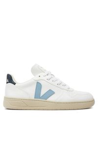 Veja Sneakersy V-10 VX0703111A Biały. Kolor: biały. Materiał: skóra